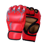 Maxbell Kick Boxing Gloves Gear Boxing Practice Training Gloves for Sports Taekwondo Red