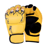 Maxbell Kick Boxing Gloves Gear Boxing Practice Training Gloves for Sports Taekwondo Yellow