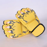 Maxbell Kick Boxing Gloves Gear Boxing Practice Training Gloves for Sports Taekwondo Yellow
