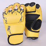 Maxbell Kick Boxing Gloves Gear Boxing Practice Training Gloves for Sports Taekwondo Yellow