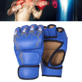 Maxbell Kick Boxing Gloves Gear Boxing Practice Training Gloves for Sports Taekwondo Blue