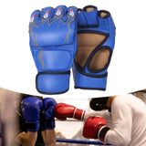 Maxbell Kick Boxing Gloves Gear Boxing Practice Training Gloves for Sports Taekwondo Blue