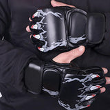 Maxbell Kick Boxing Gloves Gear Boxing Practice Training Gloves for Sports Taekwondo Black