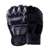 Maxbell Kick Boxing Gloves Gear Boxing Practice Training Gloves for Sports Taekwondo Black