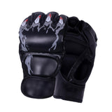 Maxbell Kick Boxing Gloves Gear Boxing Practice Training Gloves for Sports Taekwondo Black