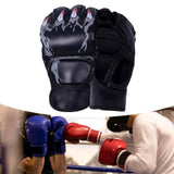 Maxbell Kick Boxing Gloves Gear Boxing Practice Training Gloves for Sports Taekwondo Black