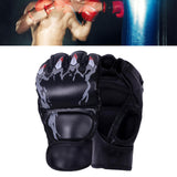 Maxbell Kick Boxing Gloves Gear Boxing Practice Training Gloves for Sports Taekwondo Black