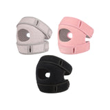 Maxbell Patellar Tendon Knee Strap Portable Adjustable for Sports Volleyball Workout Black