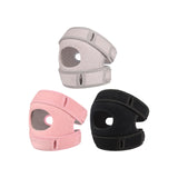 Maxbell Patellar Tendon Knee Strap Portable Adjustable for Sports Volleyball Workout Black