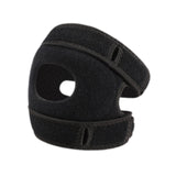 Maxbell Patellar Tendon Knee Strap Portable Adjustable for Sports Volleyball Workout Black