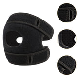 Maxbell Patellar Tendon Knee Strap Portable Adjustable for Sports Volleyball Workout Black