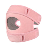 Maxbell Patellar Tendon Knee Strap Portable Adjustable for Sports Volleyball Workout Pink