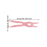 Maxbell Patellar Tendon Knee Strap Portable Adjustable for Sports Volleyball Workout Pink