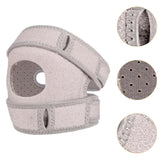 Maxbell Patellar Tendon Knee Strap Portable Adjustable for Sports Volleyball Workout Gray
