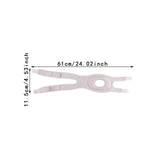 Maxbell Patellar Tendon Knee Strap Portable Adjustable for Sports Volleyball Workout Gray