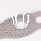 Maxbell Patellar Tendon Knee Strap Portable Adjustable for Sports Volleyball Workout Gray