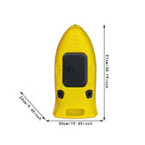 Maxbell Kayak Fishing Bucket 97x50x24cm High Reliability Easy to Use Kayak Equipment Yellow