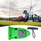 Maxbell Kayak Fishing Bucket 97x50x24cm High Reliability Easy to Use Kayak Equipment Green