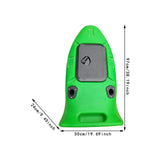 Maxbell Kayak Fishing Bucket 97x50x24cm High Reliability Easy to Use Kayak Equipment Green