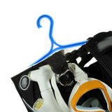 Maxbell Surfing Wetsuit Drysuit Hanger 42x22cm for Dry Clothes Lightweight Accessory Blue