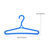 Maxbell Surfing Wetsuit Drysuit Hanger 42x22cm for Dry Clothes Lightweight Accessory Blue