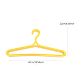Maxbell Surfing Wetsuit Drysuit Hanger 42x22cm for Dry Clothes Lightweight Accessory Yellow