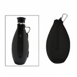Maxbell Water Bottle Sleeve 1 L Neoprene Case Portable Sparkling Water Bottle Holder Black
