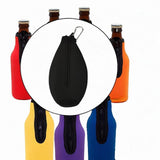 Maxbell Water Bottle Sleeve 1 L Neoprene Case Portable Sparkling Water Bottle Holder Black