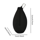 Maxbell Water Bottle Sleeve 1 L Neoprene Case Portable Sparkling Water Bottle Holder Black