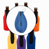 Maxbell Water Bottle Sleeve 1 L Neoprene Case Portable Sparkling Water Bottle Holder Blue