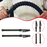 Maxbell 2 Pieces Ropeless Battle Ropes Portable Workout for Workout Training Gym