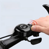 Maxbell Bike Bell Gear Classic for Outdoor Diameter 2-2.5cm Handlebar Mountain Bikes Black