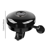 Maxbell Bike Bell Gear Classic for Outdoor Diameter 2-2.5cm Handlebar Mountain Bikes Black