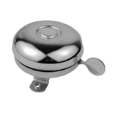 Maxbell Bike Bell Gear Classic for Outdoor Diameter 2-2.5cm Handlebar Mountain Bikes Silver