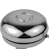 Maxbell Bike Bell Gear Classic for Outdoor Diameter 2-2.5cm Handlebar Mountain Bikes Silver
