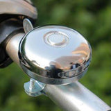 Maxbell Bike Bell Gear Classic for Outdoor Diameter 2-2.5cm Handlebar Mountain Bikes Silver