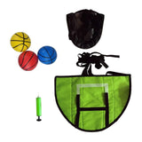 Maxbell Children Trampoline Basketball Hoop Set Simple Assembly Soft Basketball Goal