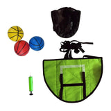 Maxbell Children Trampoline Basketball Hoop Set Simple Assembly Soft Basketball Goal