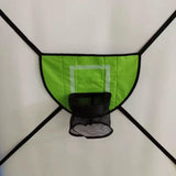 Maxbell Children Trampoline Basketball Hoop Set Simple Assembly Soft Basketball Goal