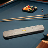 Maxbell Pool Cue Case for 1/2 Billiard Cue Stick Organizer for Club Training Outdoor coffee