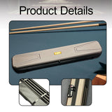 Maxbell Pool Cue Case for 1/2 Billiard Cue Stick Organizer for Club Training Outdoor coffee