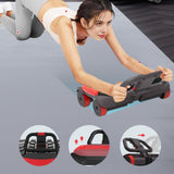 Maxbell Core Strength Training Equipment Professional Workout for Home Gym Ab Roller red