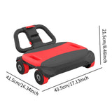 Maxbell Core Strength Training Equipment Professional Workout for Home Gym Ab Roller red
