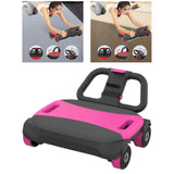 Maxbell Core Strength Training Equipment Professional Workout for Home Gym Ab Roller violet
