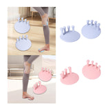 Maxbell Toe Separators Fitness Home Improve Legs Shape Yoga Lightweight Toe Dividers blue