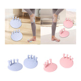 Maxbell Toe Separators Fitness Home Improve Legs Shape Yoga Lightweight Toe Dividers blue