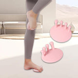 Maxbell Toe Separators Fitness Home Improve Legs Shape Yoga Lightweight Toe Dividers pink