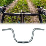 Maxbell Mountain Bike Riser Handlebar Easily Install 23.6inch Long Bicycle Accessory Silvery
