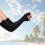 Maxbell Sun Protection Sleeves Arm Compression Covers for Golf Riding Outdoor Sports with Thumb Hole
