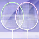 Maxbell 2Pcs Badminton Rackets with Bag Badminton Racquets Pink Rackets